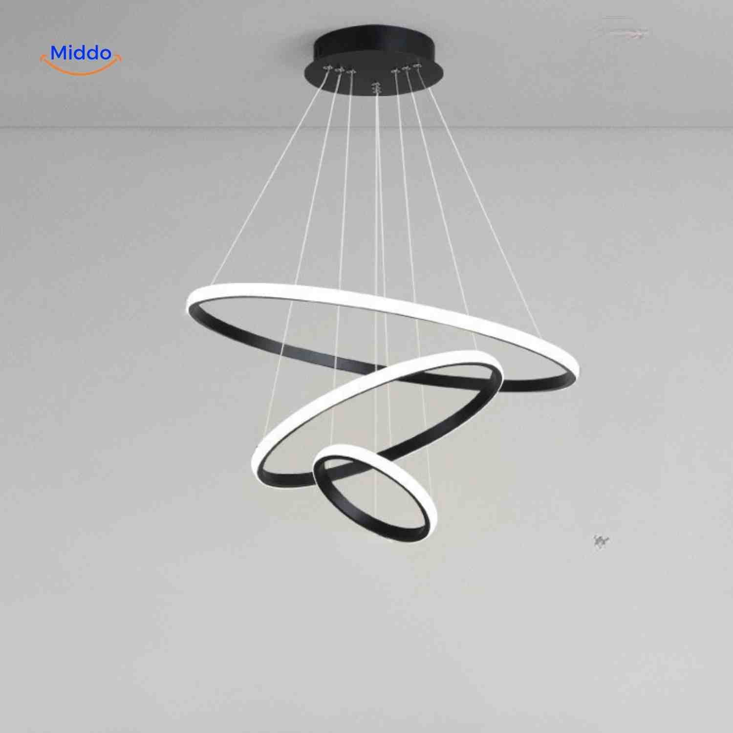 Ring Chandelier™ Lamp | Minimalistic, Dimmable, and Energy Efficient
