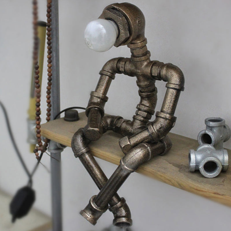 RoboShine - Cool Robot Lamp Made of Iron