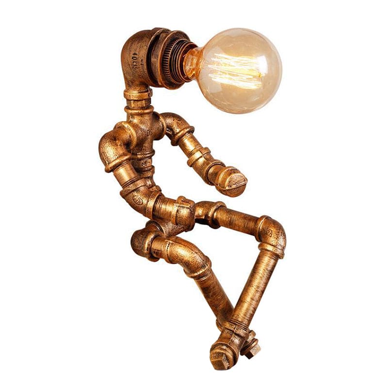 RoboShine - Cool Robot Lamp Made of Iron