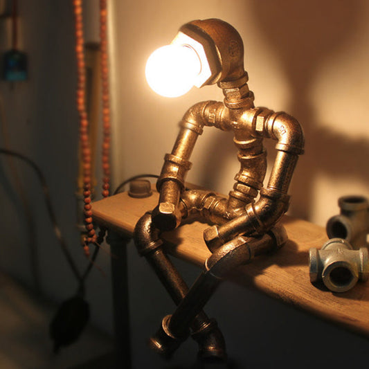 RoboShine - Cool Robot Lamp Made of Iron