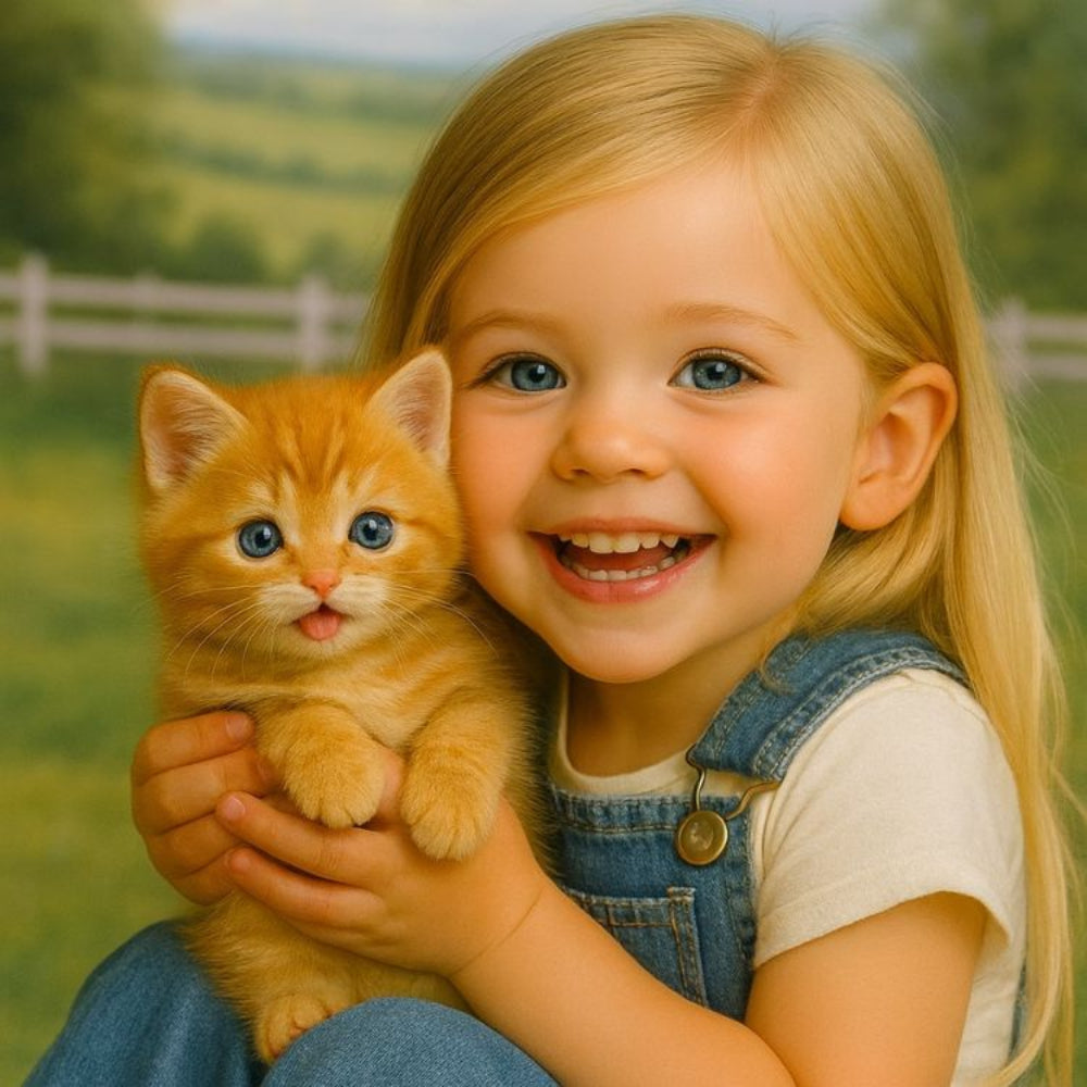 Robot Cat Interactive Toy Realistic Orange Tabby Kitten