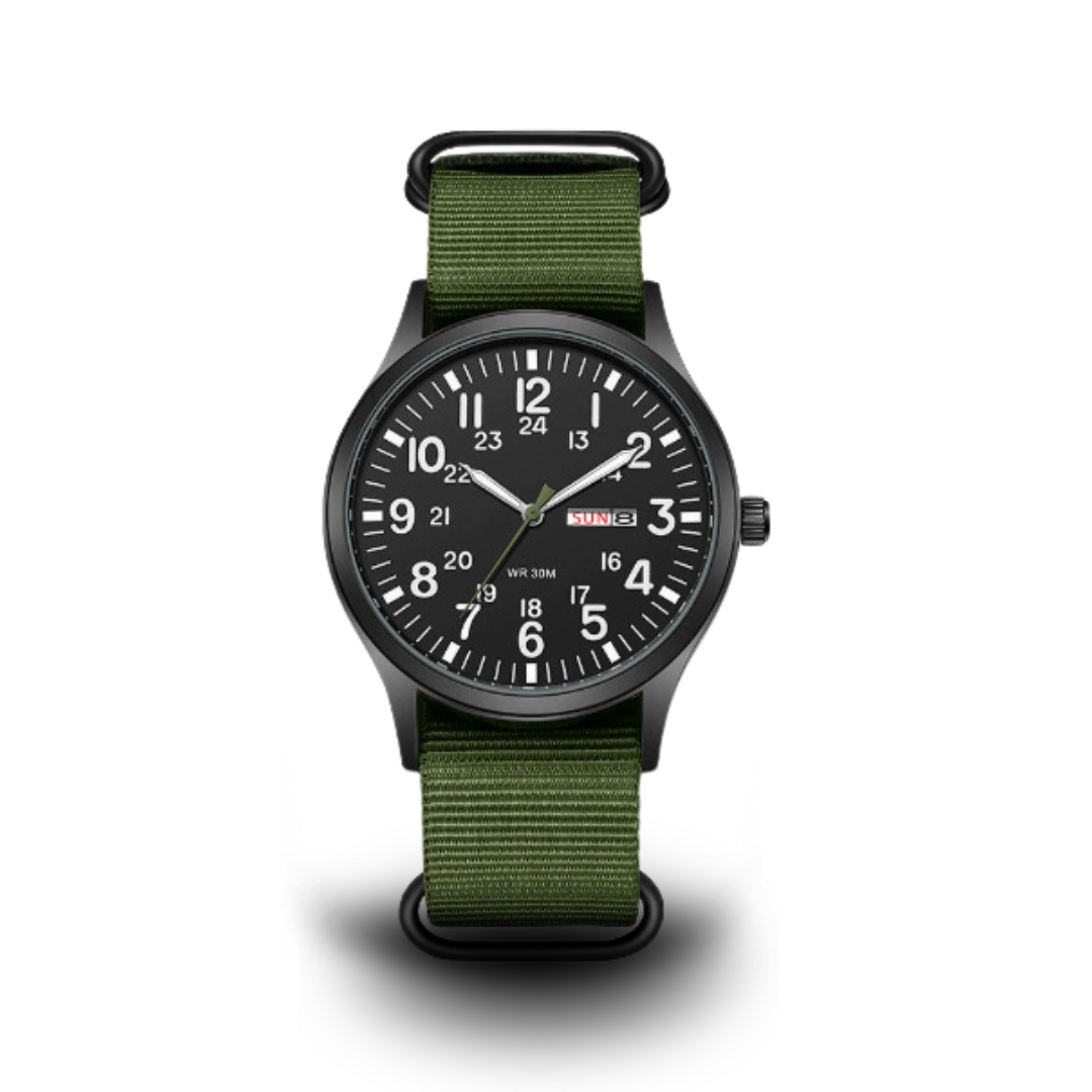 Robust Outdoor Men's Watch - Waterproof & Scratch-Resistant