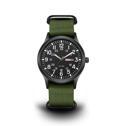 Robust Outdoor Men's Watch - Waterproof & Scratch-Resistant