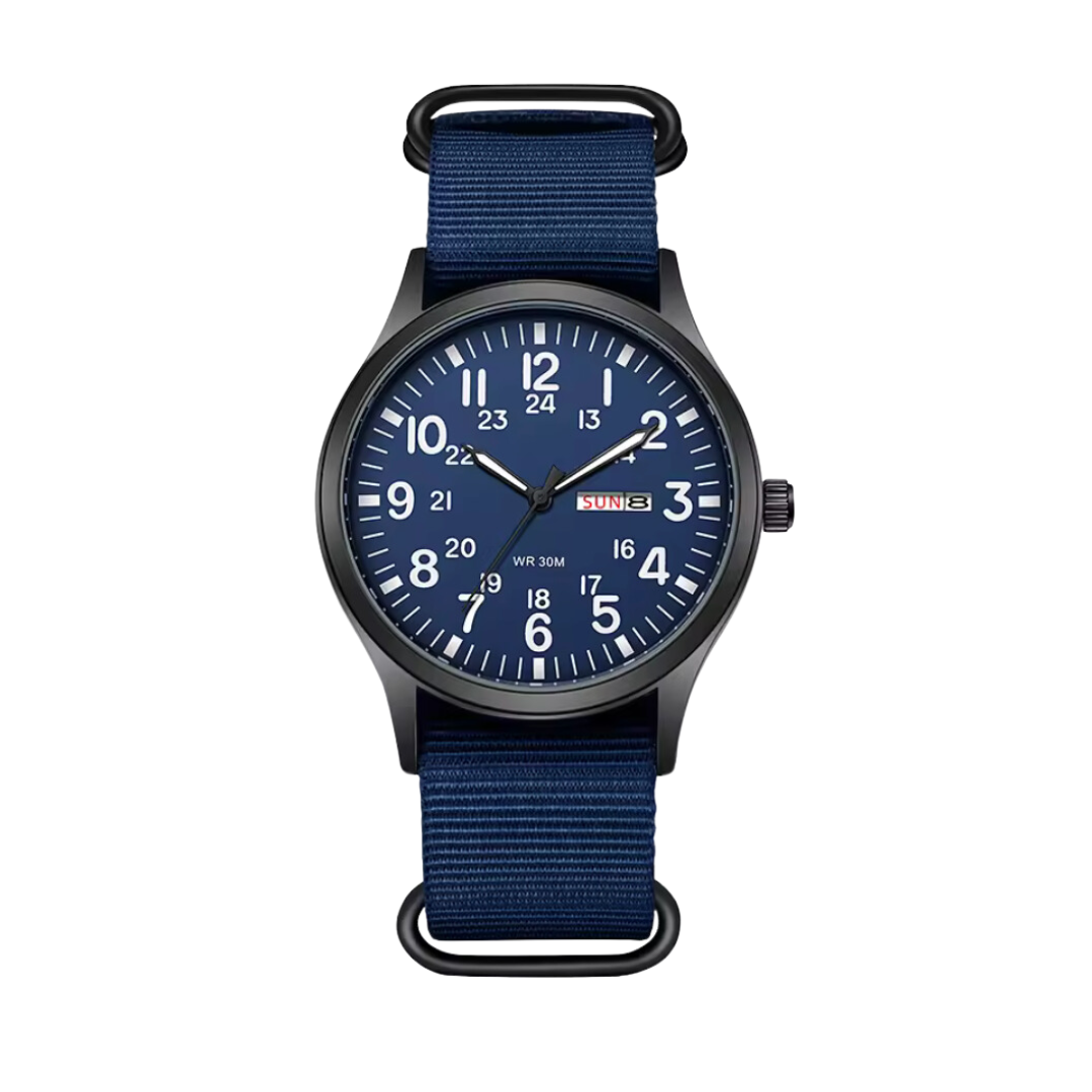 Robust Outdoor Men's Watch - Waterproof & Scratch-Resistant