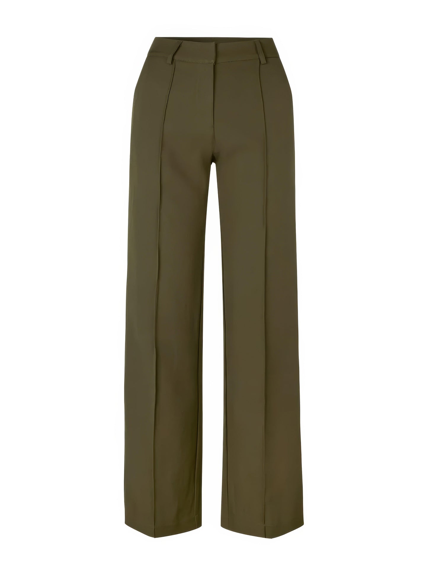 Image of Rochelle | Women's High-Waisted Wide Leg Trousers