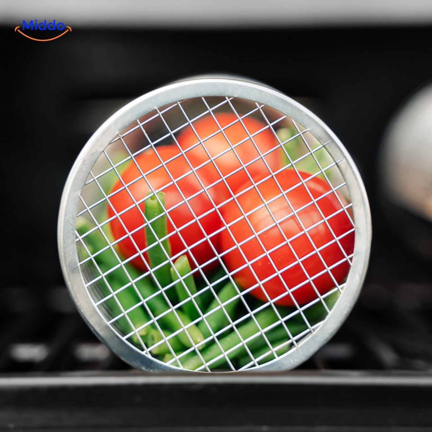RollingGrill™ - Never again will food stick or fall through the grates!