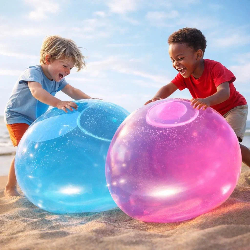 Rubber Ball | Inflatable Ball for Kids | Tear-Resistant | Bouncio