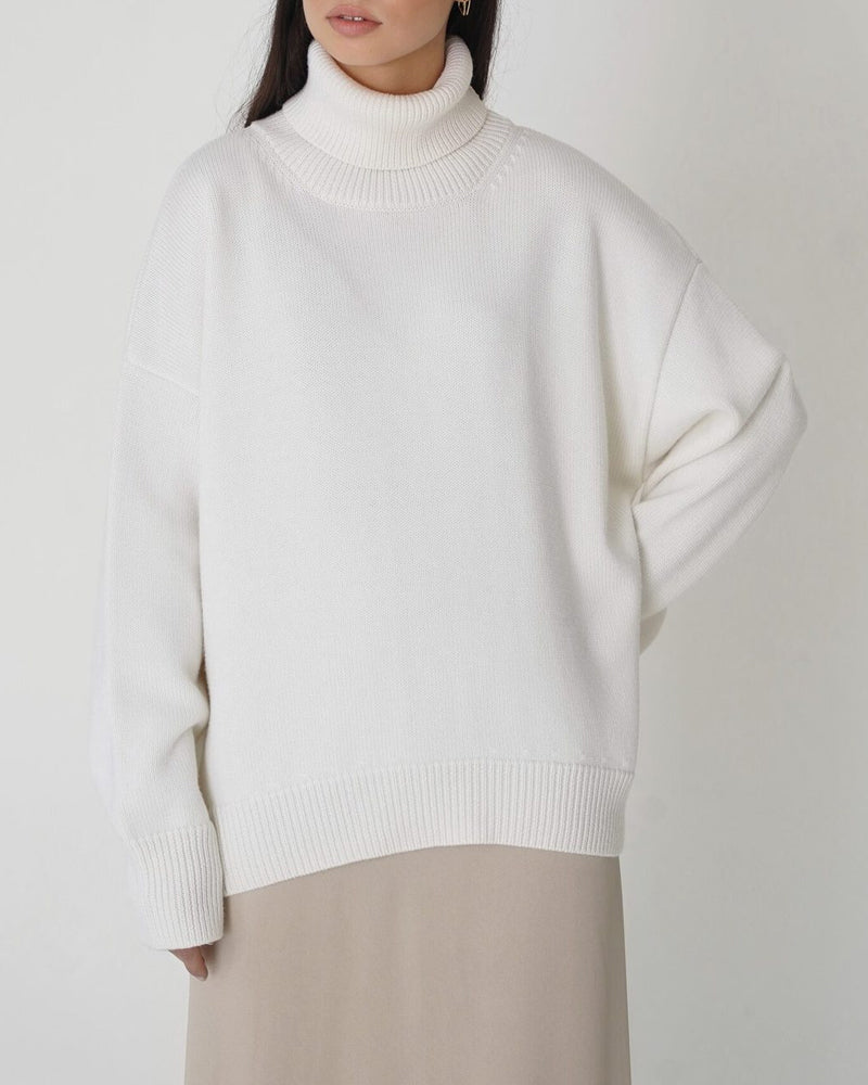 Image of Ruby | Women's Oversized Turtleneck Sweater