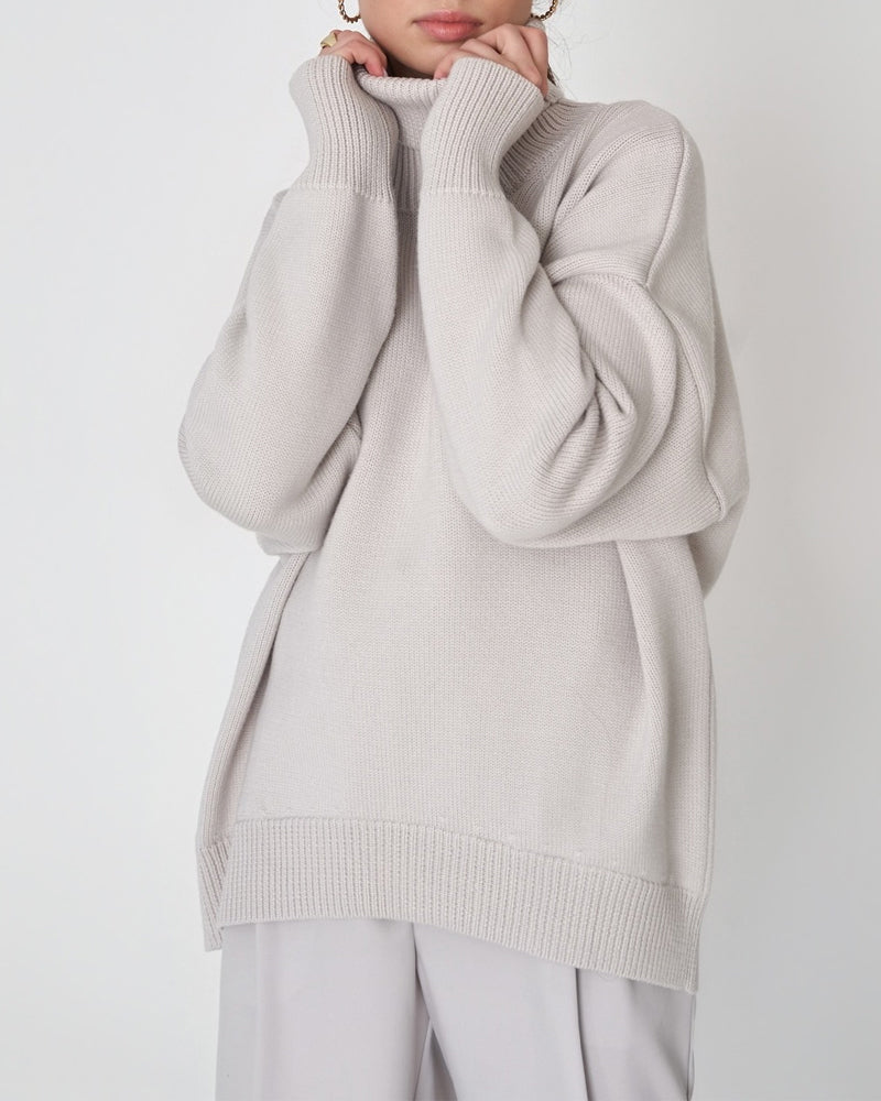 Image of Ruby | Women's Oversized Turtleneck Sweater