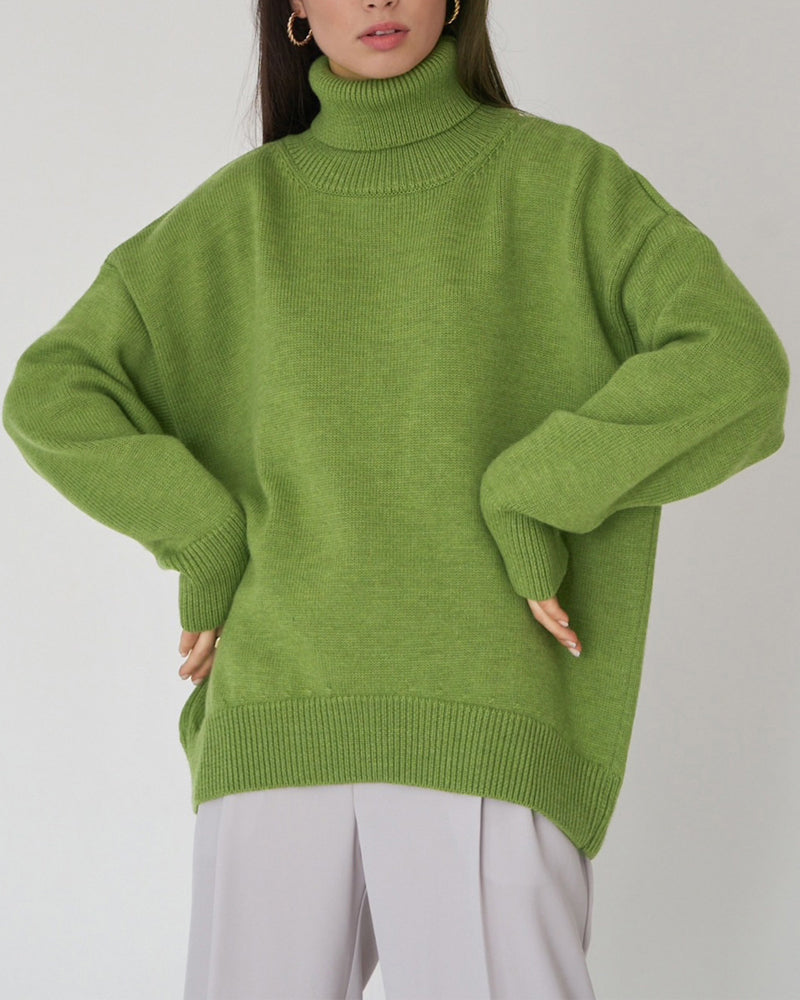 Image of Ruby | Women's Oversized Turtleneck Sweater
