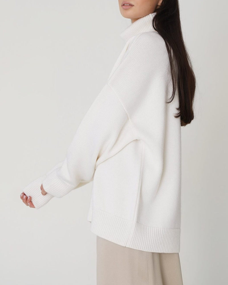 Image of Ruby | Women's Oversized Turtleneck Sweater