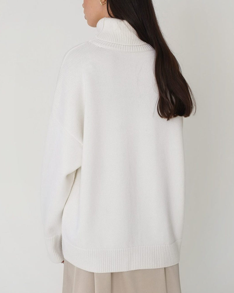 Image of Ruby | Women's Oversized Turtleneck Sweater