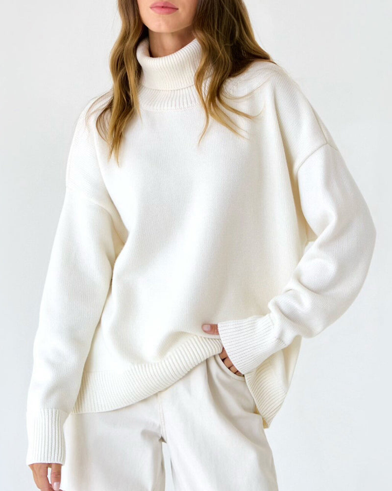 Image of Ruby | Women's Oversized Turtleneck Sweater