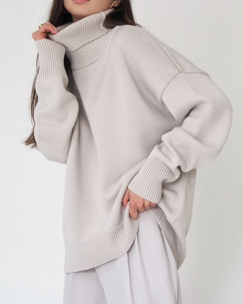 Image of Ruby | Women's Oversized Turtleneck Sweater