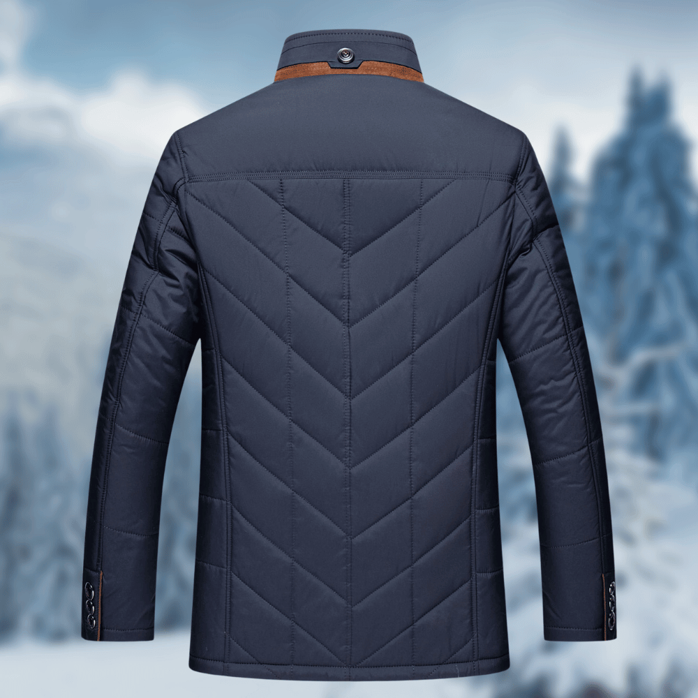 Image of Rudy | Men's Quilted Button Front Jacket