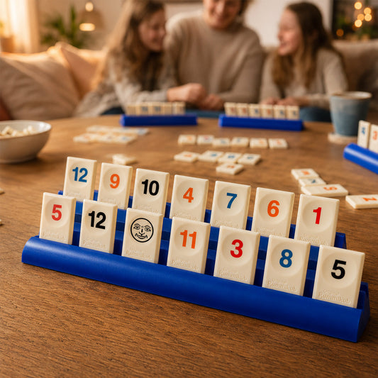 Rummikub – classic family game with numbers, tactics, and strategy for 2-4 players