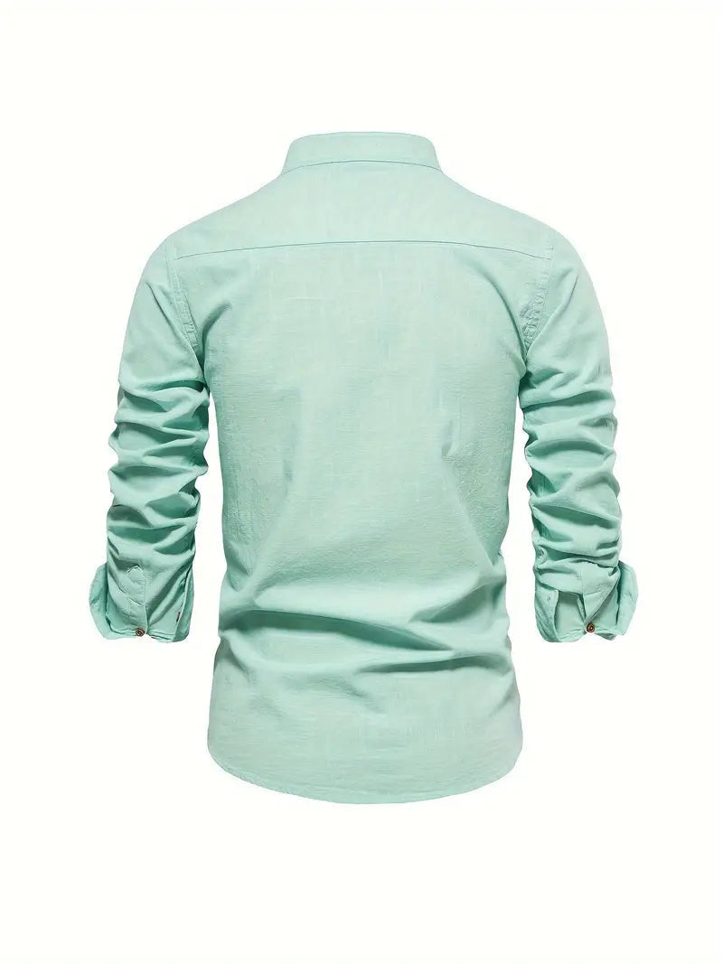 Image of Ryan | Men's Long Sleeve Button-Down Shirt