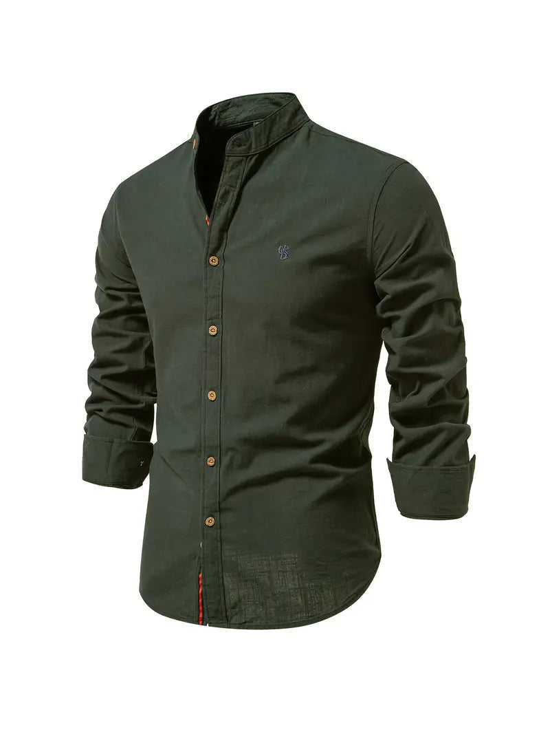 Image of Ryan | Men's Long Sleeve Button-Down Shirt