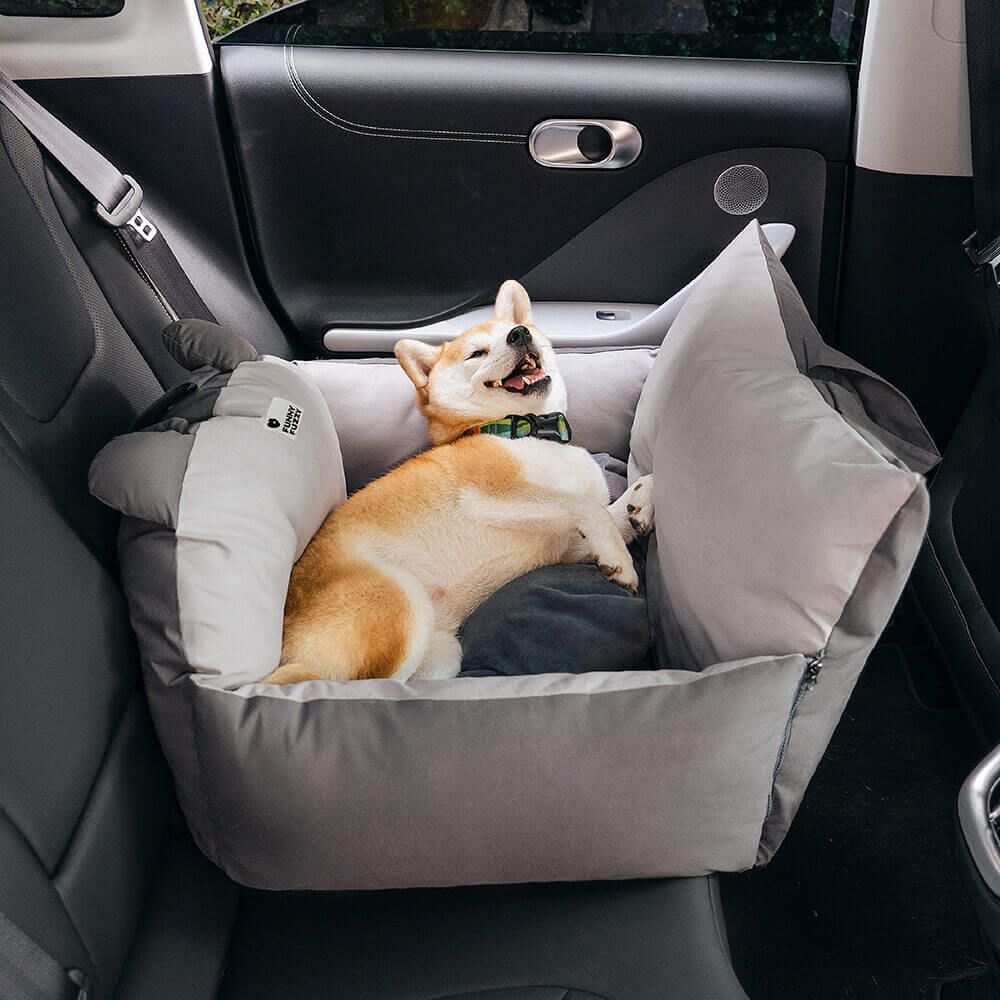 Safe Car Seat for Dogs with Protective Cushions