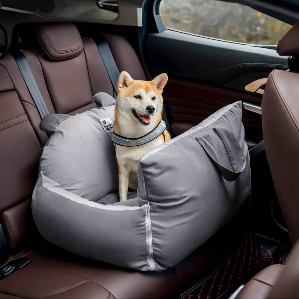 Safe Car Seat for Dogs with Protective Cushions