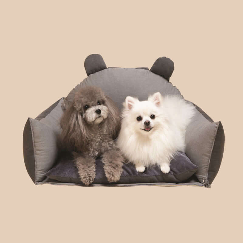 Safe Car Seat for Dogs with Protective Cushions