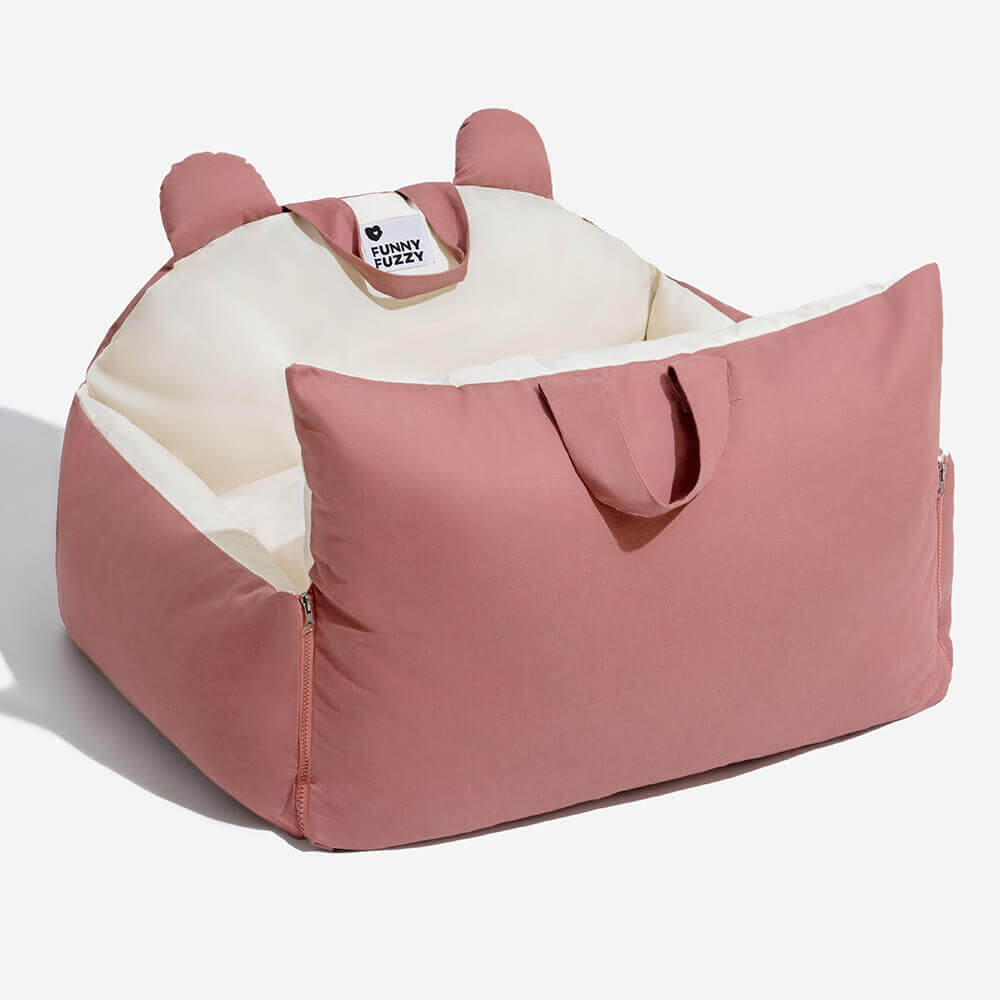 Safe Car Seat for Dogs with Protective Cushions
