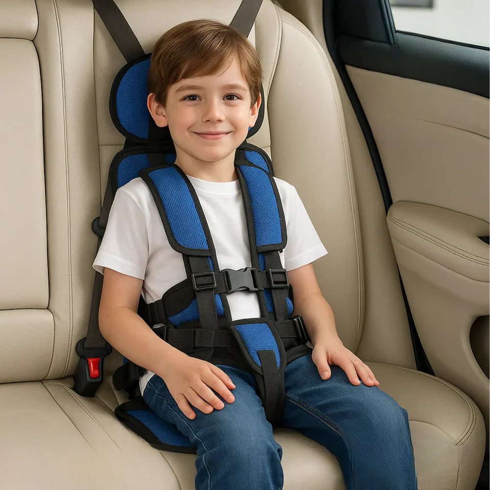 Safe & Foldable Child Seat – Travel Booster for Kids