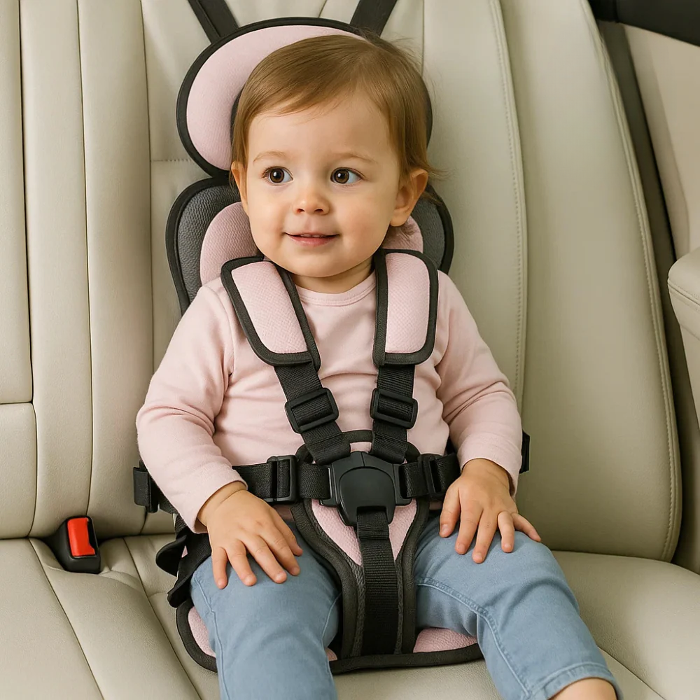 Safe & Foldable Child Seat – Travel Booster for Kids