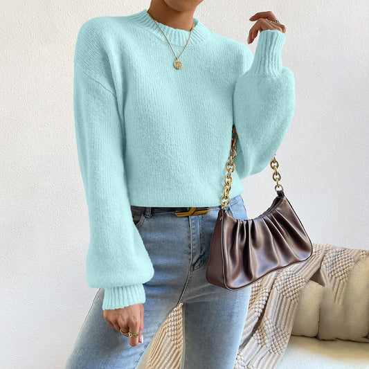 Image of Sally | Women's Relaxed Fit Crew Neck Sweater