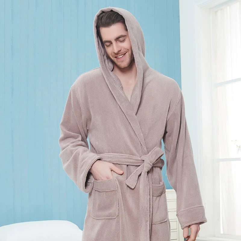 Luxurious and Warm Bathrobe