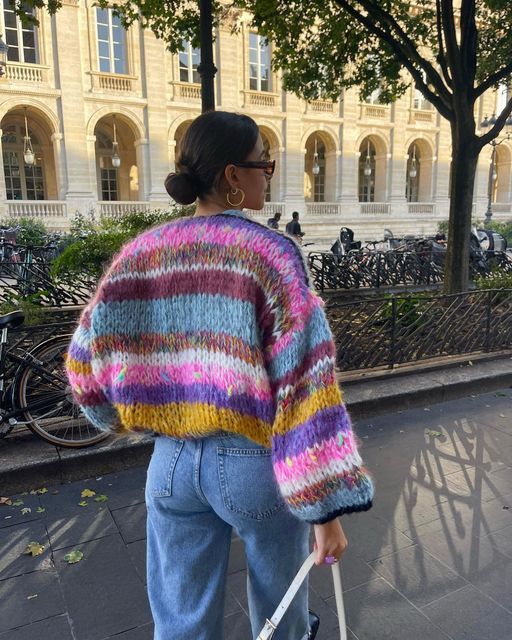 Image of Sandy | Women's Cropped Oversized Cardigan