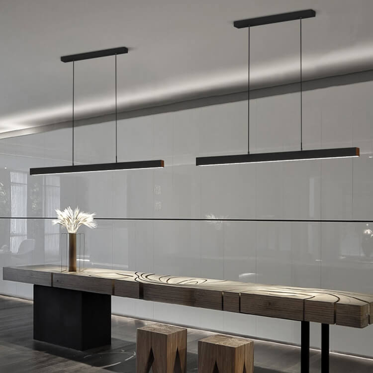 Scandi Beam Pendant Lamp – modern form with elegant matte finish – perfect for stylish kitchen and dining room lighting