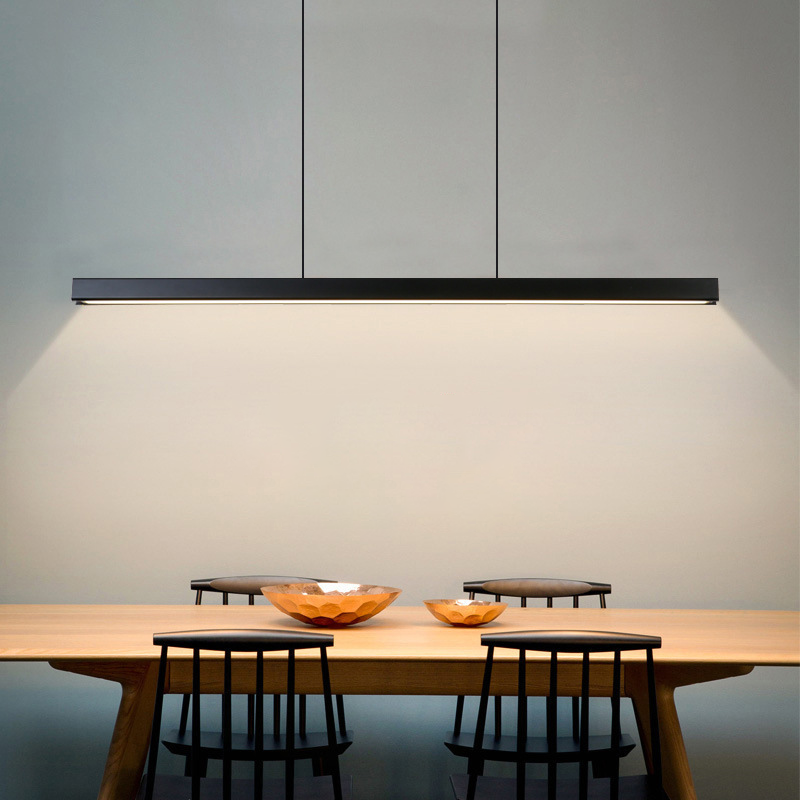 Scandi Beam Pendant Lamp – modern form with elegant matte finish – perfect for stylish kitchen and dining room lighting