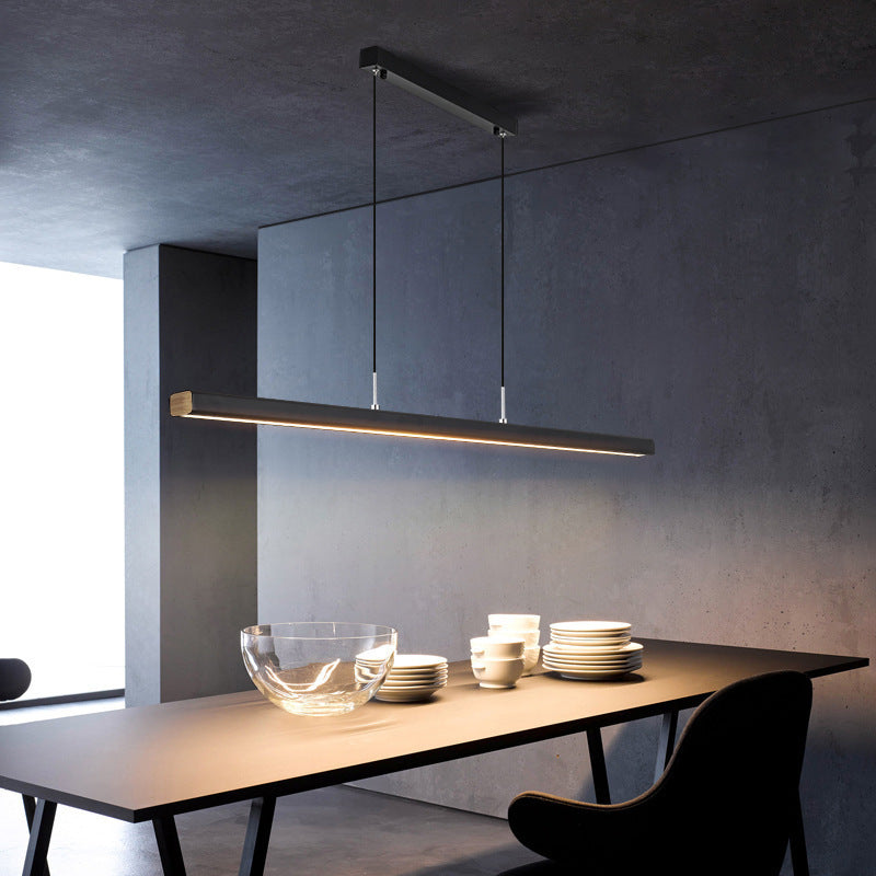 Scandi Beam Pendant Lamp – modern form with elegant matte finish – perfect for stylish kitchen and dining room lighting