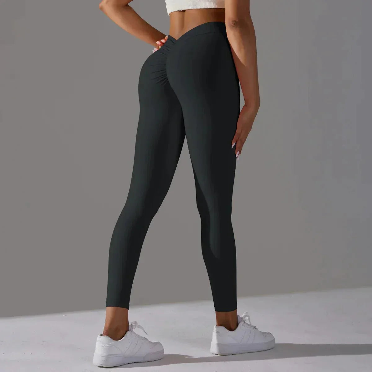 Scrunch Compression Yoga and Fitness Leggings – Shaping Support for Every Movement
