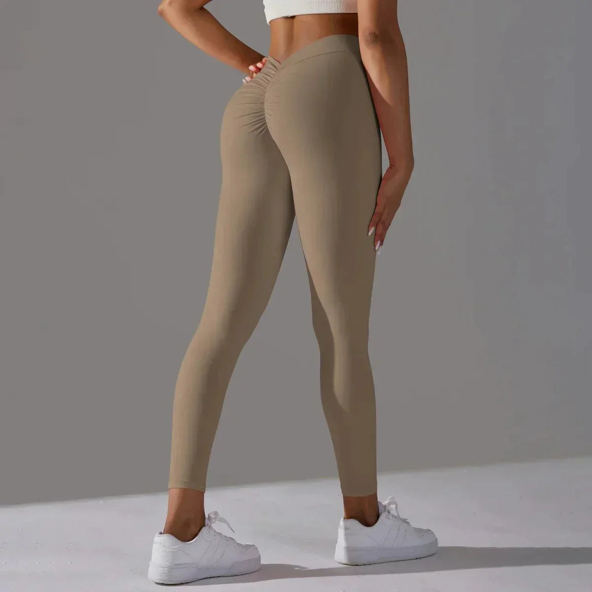 Scrunch Compression Yoga and Fitness Leggings – Shaping Support for Every Movement