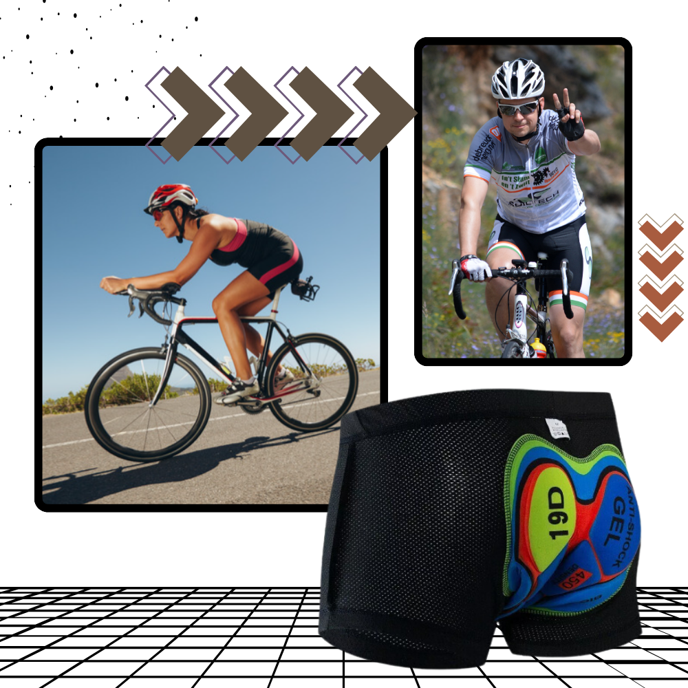 Seamless Padded Cycling Shorts