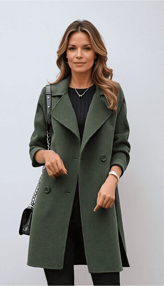 Image of Shannon | Women's Double-Breasted Overcoat