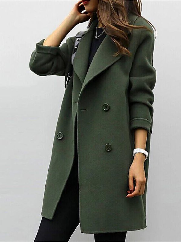 Image of Shannon | Women's Double-Breasted Overcoat