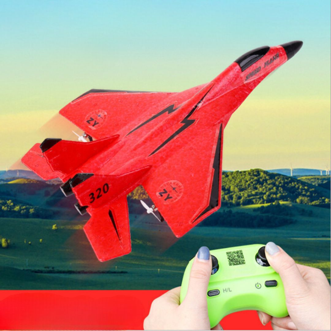 Shatterproof Remote-Controlled Airplane - Durable and Lightweight