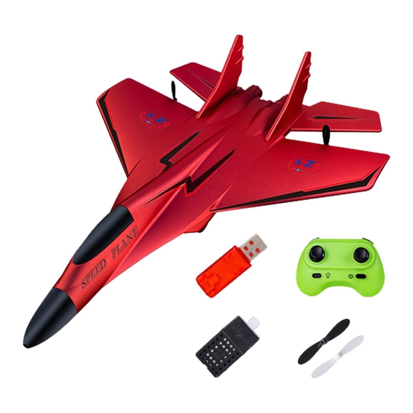 Shatterproof Remote-Controlled Airplane - Durable and Lightweight