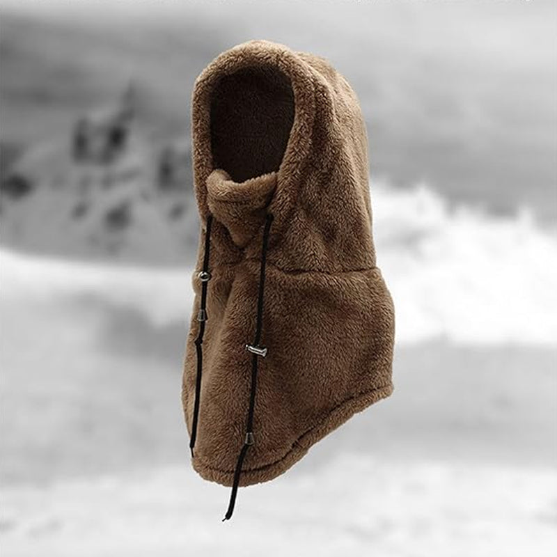 Sherpa Ski Mask - Adjustable Hood | Windproof & Breathable