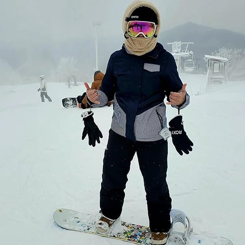 Sherpa Ski Mask - Adjustable Hood | Windproof & Breathable