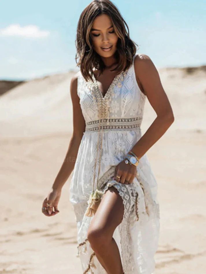 Image of Sherry | Women's Sleeveless Maxi Dress