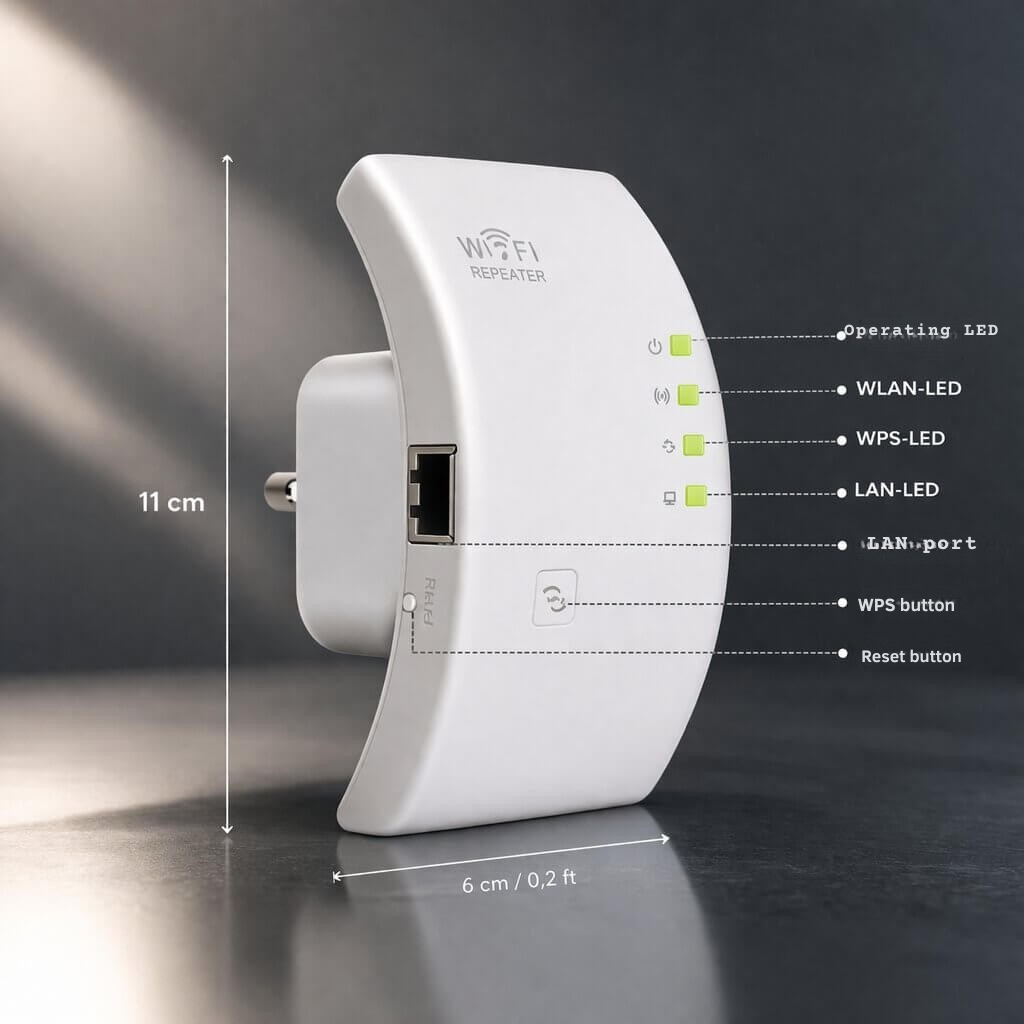 Signal Booster | More Range | Easy Plug and Play Setup | WiFiora