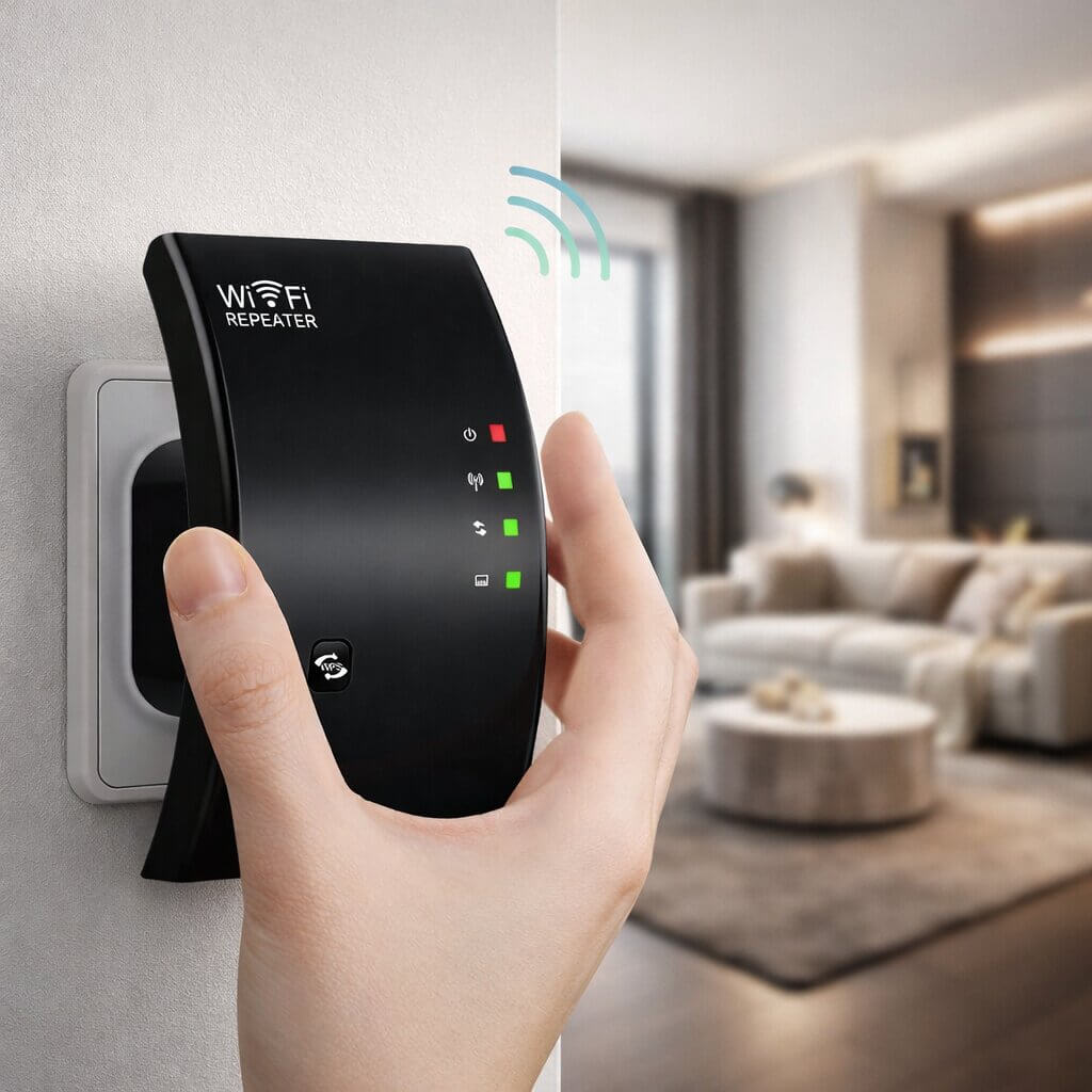 Signal Booster | More Range | Easy Plug and Play Setup | WiFiora