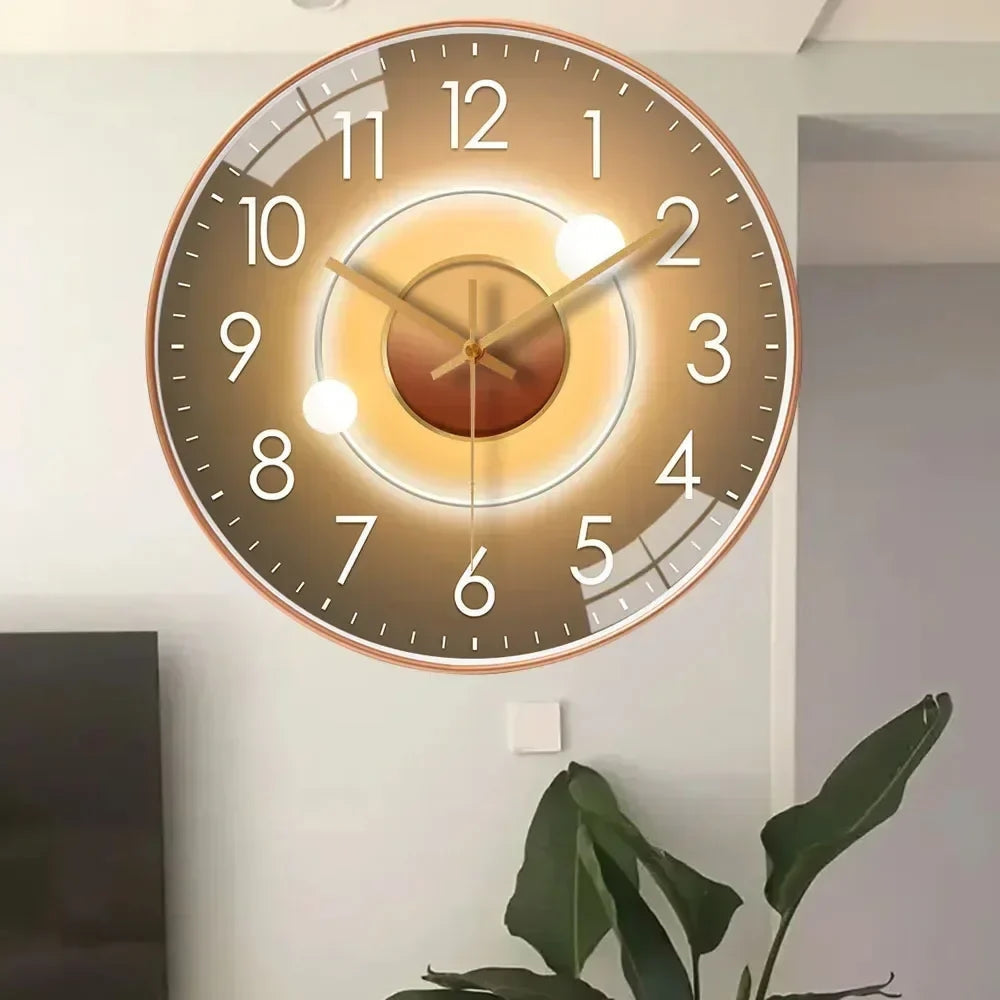 Silent Digital Wall Clock - Clear Time Display for the Home
