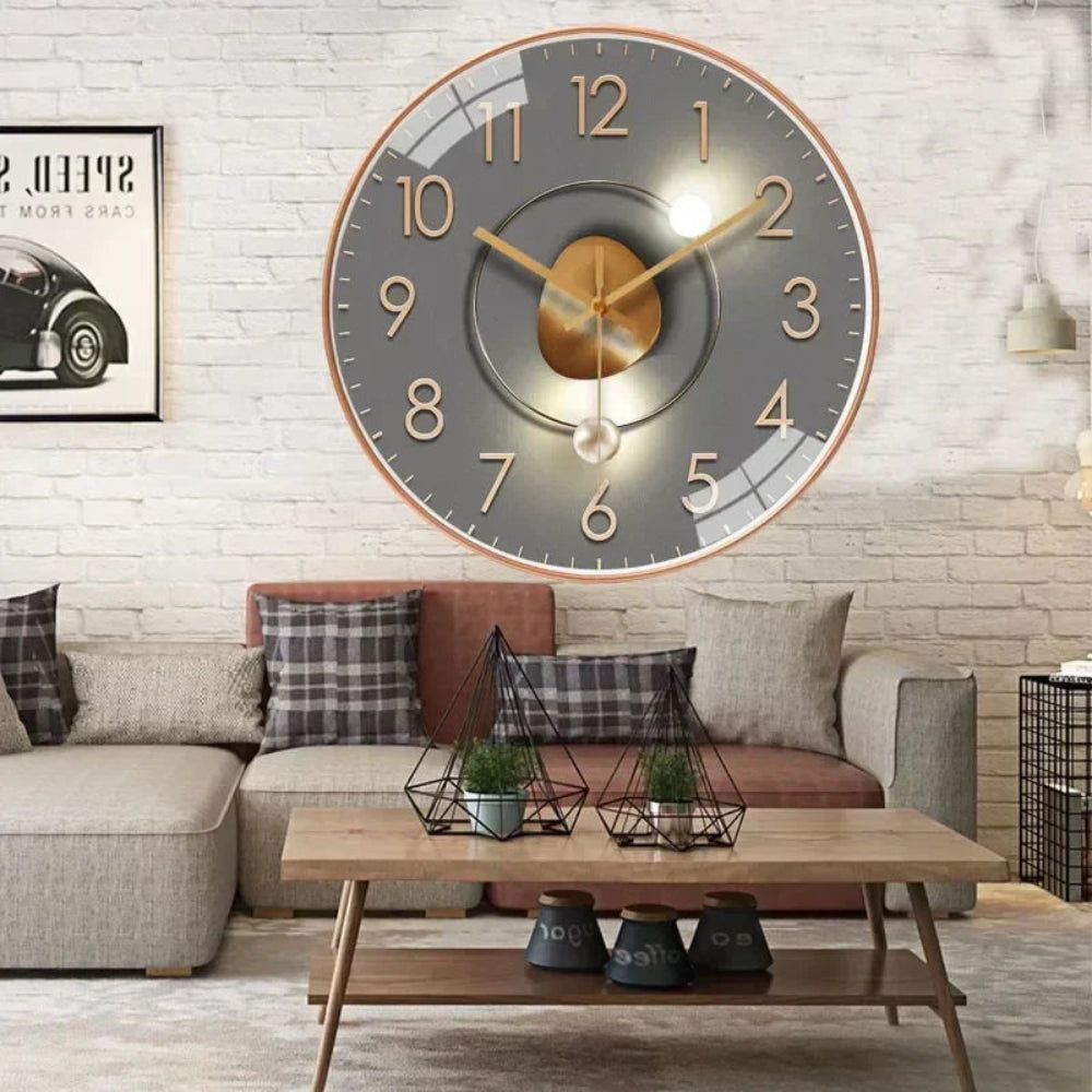 Silent Digital Wall Clock - Clear Time Display for the Home