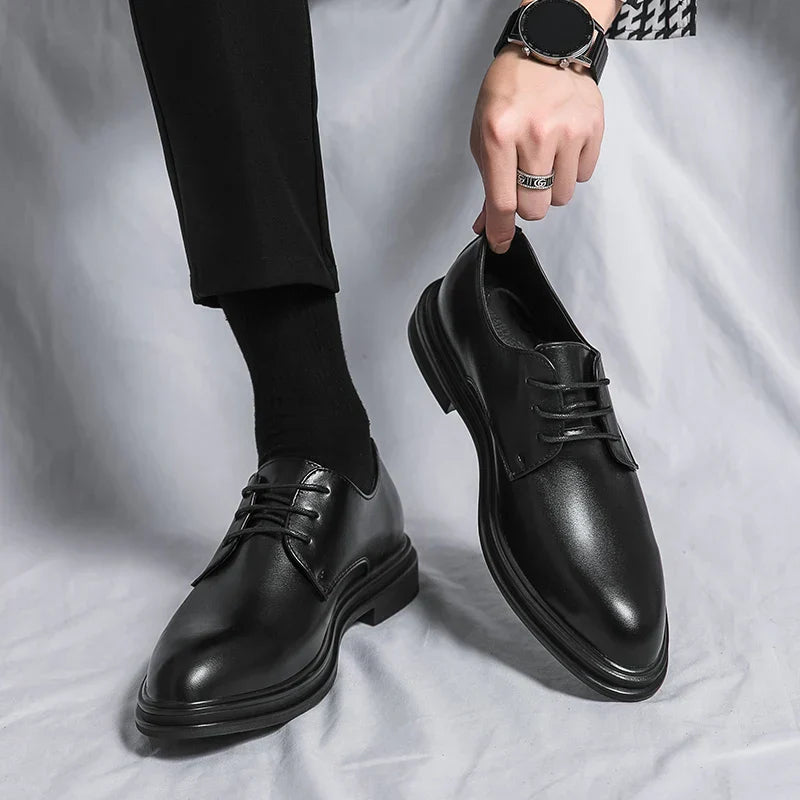 Image of Simon | Men's Lace-Up Oxford Dress Shoes