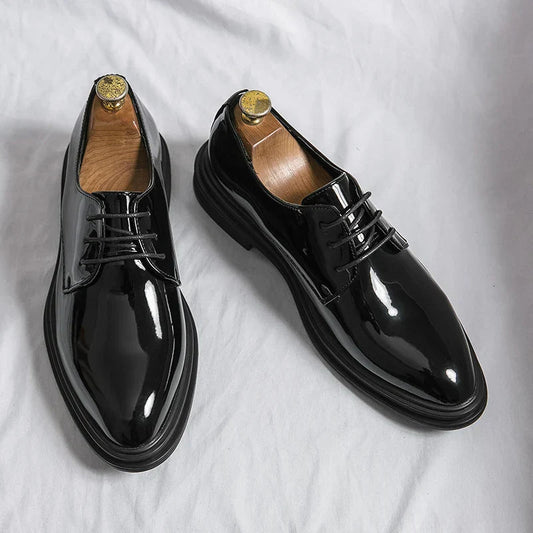 Image of Simon | Men's Lace-Up Oxford Dress Shoes